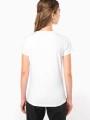 T-Shirts à personnaliser KARIBAN T-shirt col V manches courtes femme 