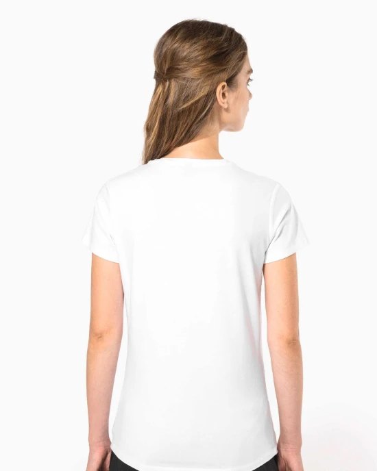 T-Shirts personnalisable Kariban T-shirt col V manches courtes femme
