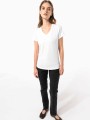T-Shirts à personnaliser KARIBAN T-shirt col V manches courtes femme 
