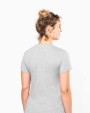 T-Shirts personnalisable KARIBAN T-shirt col V manches courtes femme