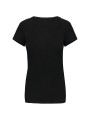 KARIBAN T-shirt col V manches courtes femme /api/colors/b9fdad4a-5e94-45cb-8c03-c08b349b28c3 personnalisable