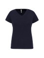KARIBAN T-shirt col V manches courtes femme /api/colors/b68891a9-1d28-4f7a-8deb-775c45027afd personnalisable