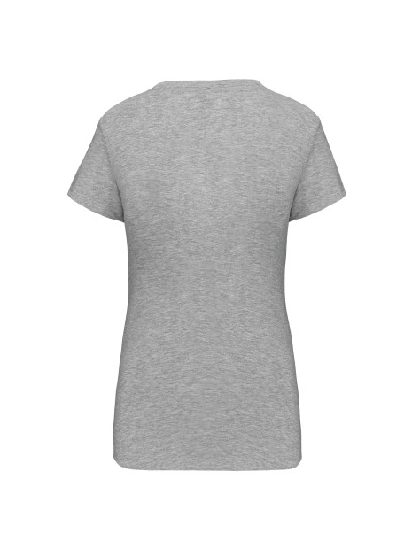 KARIBAN T-shirt col V manches courtes femme /api/colors/b32e3fc9-6c21-4435-b3bf-594ccdf083c3 personnalisable