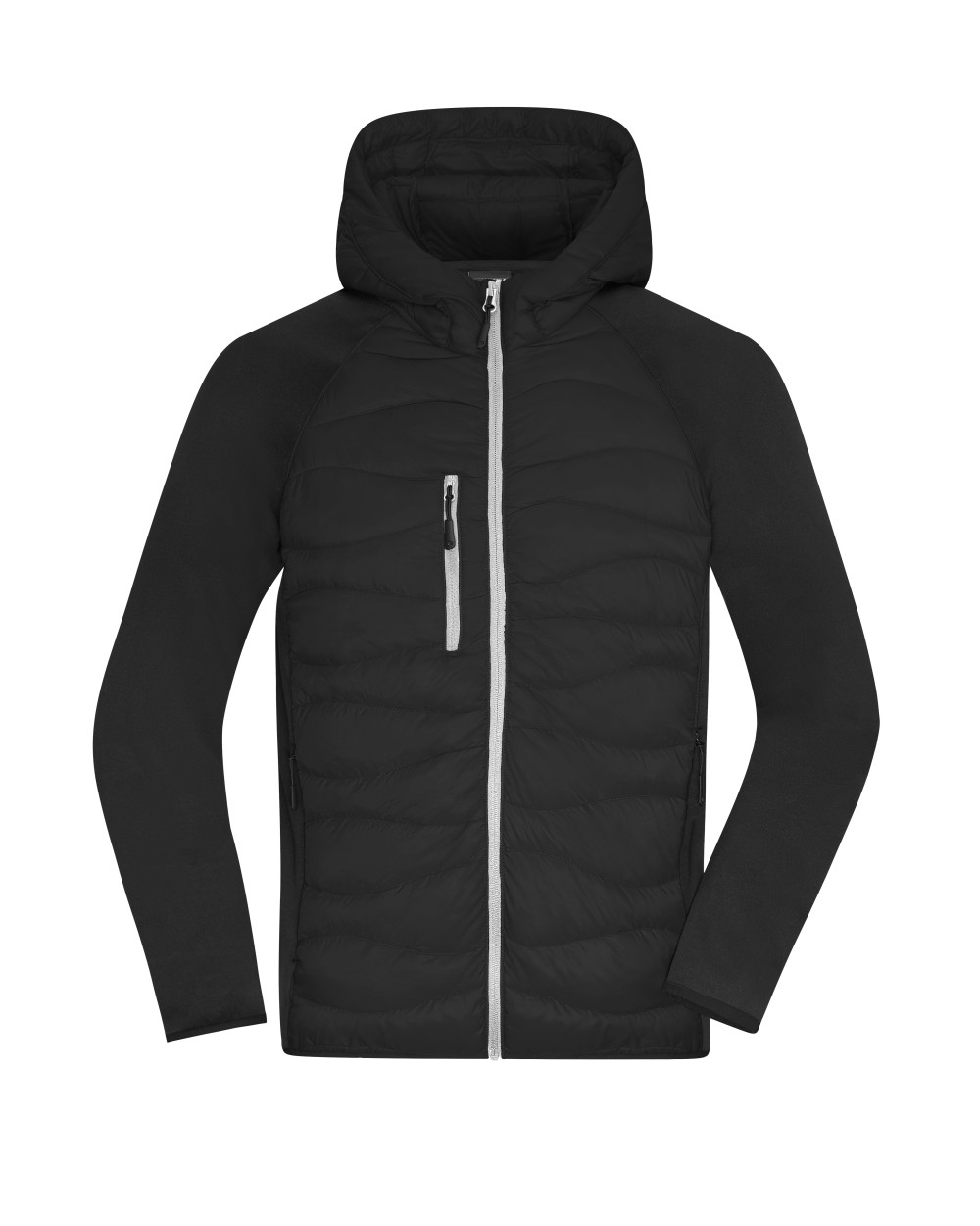 JAMES & NICHOLSON Men´s Hybrid Jacket Jacken personalisierbar