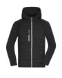 Vestes personnalisable JAMES & NICHOLSON Men´s Hybrid Jacket
