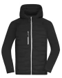Vestes personnalisable JAMES & NICHOLSON Men´s Hybrid Jacket