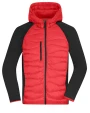 Vestes personnalisable JAMES & NICHOLSON Men´s Hybrid Jacket