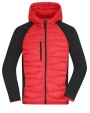 Vestes personnalisable JAMES & NICHOLSON Men´s Hybrid Jacket
