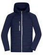 Jassen JAMES & NICHOLSON Men´s Hybrid Jacket voor bedrukking &amp; borduring