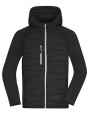 Vestes personnalisable JAMES & NICHOLSON Men´s Hybrid Jacket