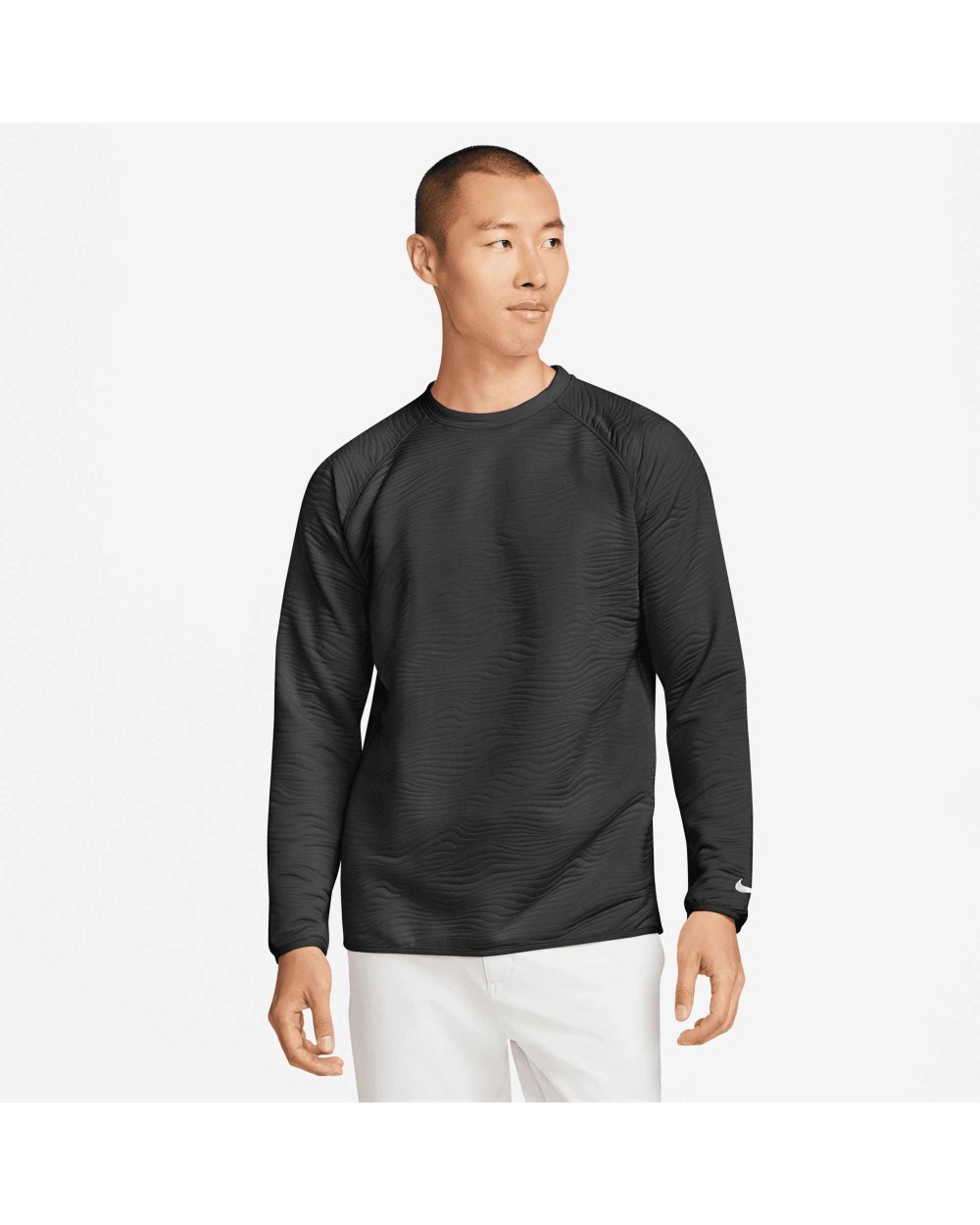 T-shirts NIKE Nike Dri-FIT Tour crew quilted voor bedrukking &amp; borduring