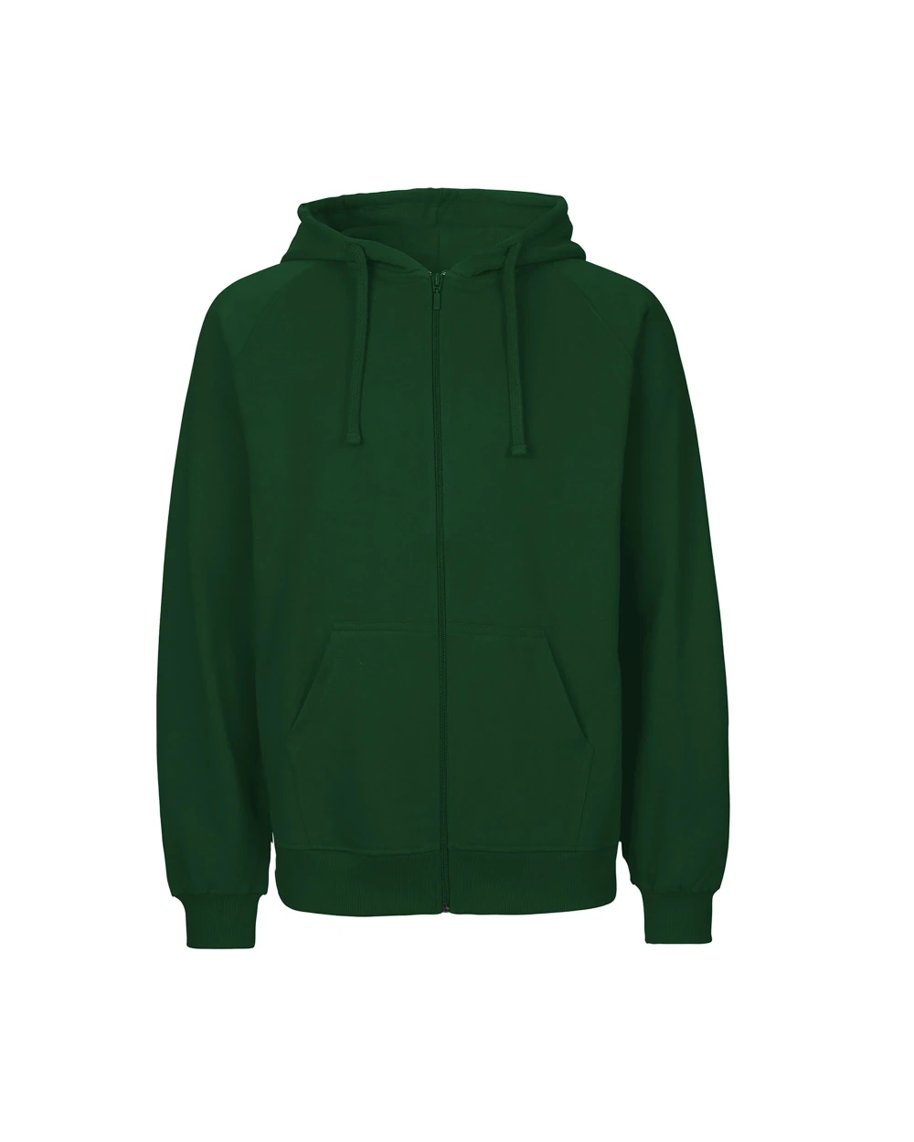 Sweaters & hoodies NEUTRAL UNISEX TIGER COTTON HOODIE WITH ZIP voor bedrukking &amp; borduring
