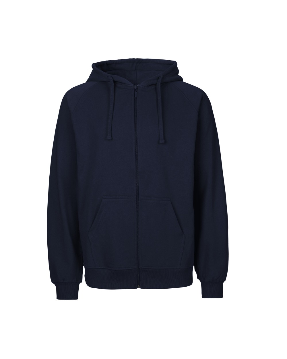 Sweaters & hoodies NEUTRAL UNISEX TIGER COTTON HOODIE WITH ZIP voor bedrukking &amp; borduring