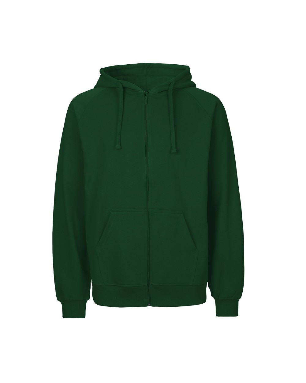 Sweat-shirts personnalisable NEUTRAL UNISEX TIGER COTTON HOODIE WITH ZIP