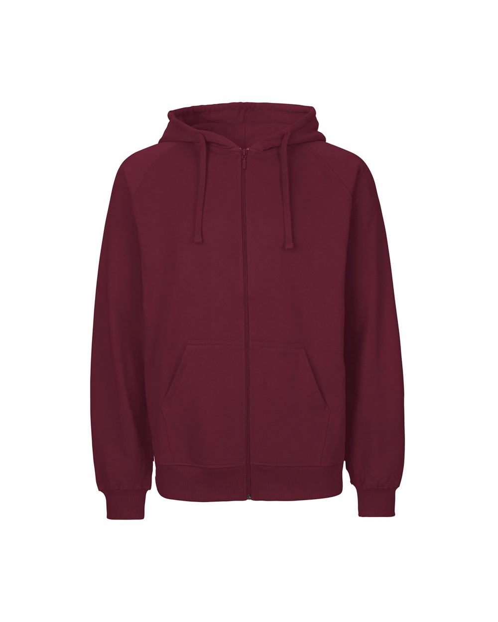 Sweaters & hoodies NEUTRAL UNISEX TIGER COTTON HOODIE WITH ZIP voor bedrukking &amp; borduring