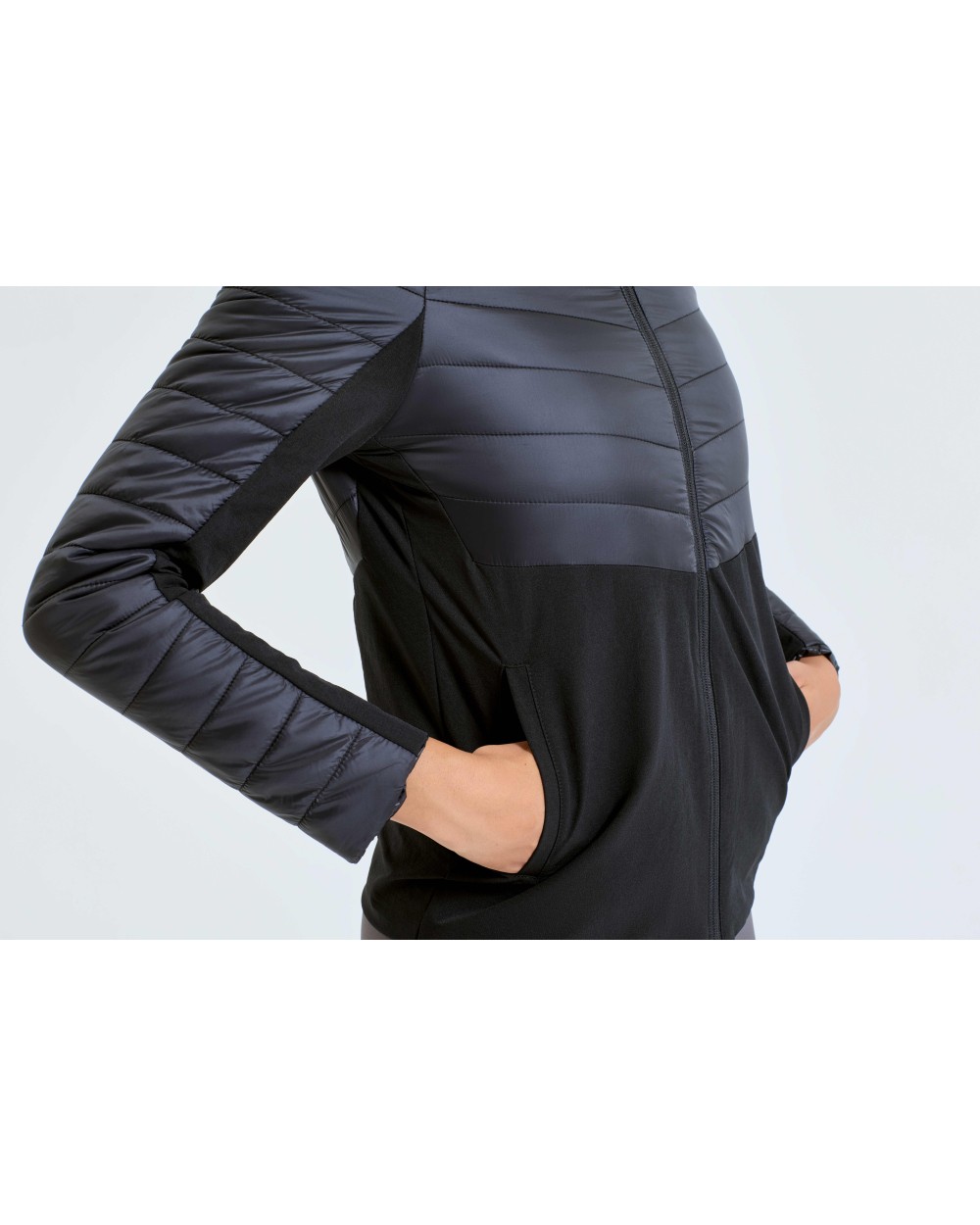 Jassen TRIDRI Women’s TriDri® insulated hybrid jacket voor bedrukking &amp; borduring