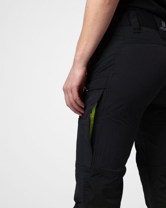 Pantalons personnalisable PROJOB 6538 PANTALON DE SERVICE STRETCH FEMME EN ISO 20471 CLASSE 1