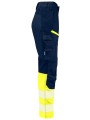 PROJOB 6538 PANTALON DE SERVICE STRETCH FEMME EN ISO 20471 CLASSE 1 /api/colors/74288b48-d1b8-4317-95c5-a35b4207d507 personnalisable