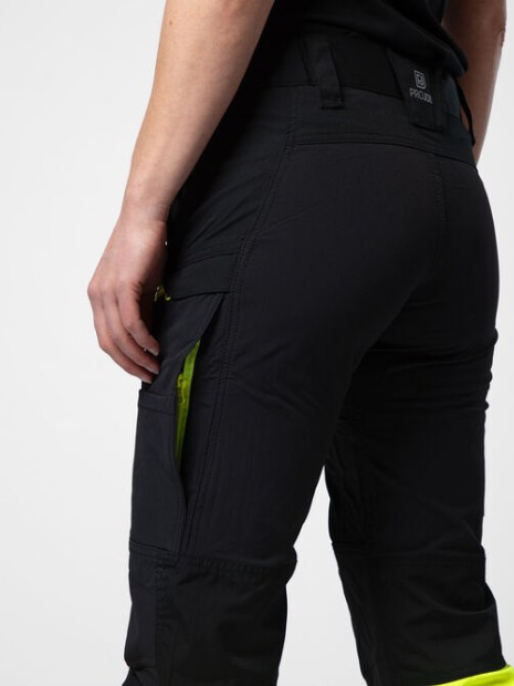 Pantalons à personnaliser PROJOB 6538 PANTALON DE SERVICE STRETCH FEMME EN ISO 20471 CLASSE 1 