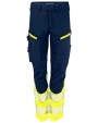 Pantalons personnalisable PROJOB 6538 PANTALON DE SERVICE STRETCH FEMME EN ISO 20471 CLASSE 1