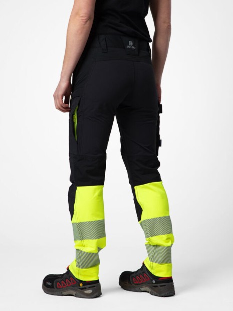Pantalons à personnaliser PROJOB 6538 PANTALON DE SERVICE STRETCH FEMME EN ISO 20471 CLASSE 1 