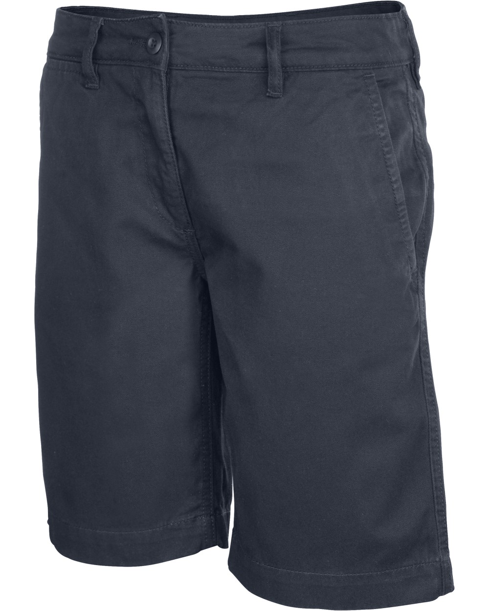 Bermuda's & Shorts KARIBAN Dames-chino Bermuda voor bedrukking &amp; borduring