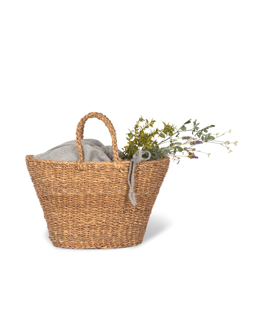 Tassen & Zakken KIMOOD Met de hand gevlochten mand voor bedrukking &amp; borduring