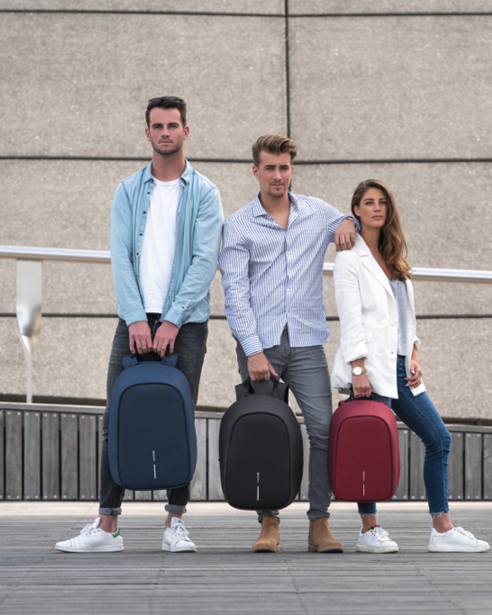 Tassen & Zakken 4DO Bobby Hero XL, anti-diefstal rugzak voor bedrukking &amp; borduring