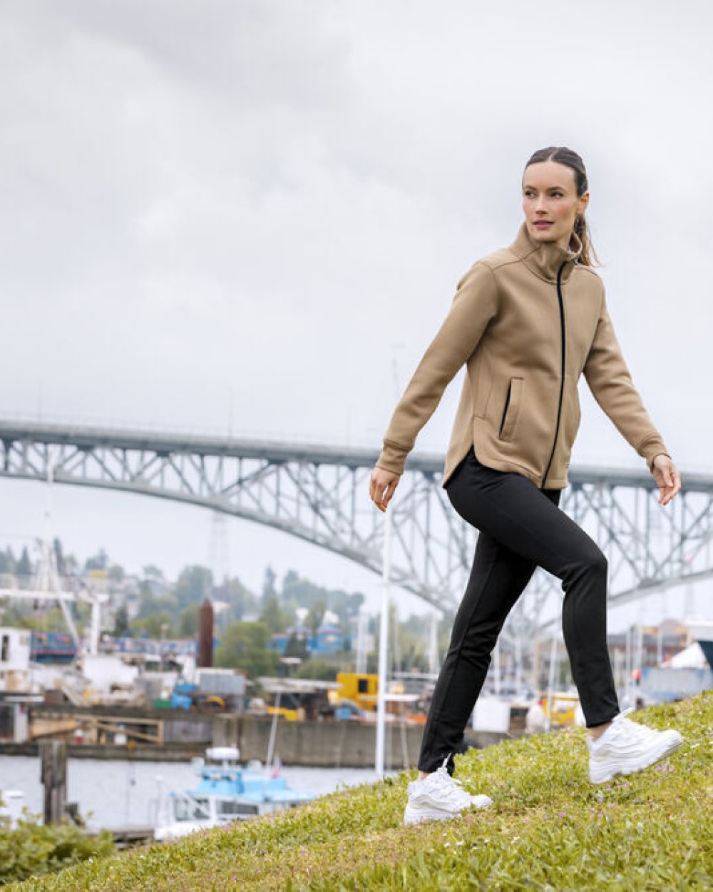 Sweaters & hoodies CUTTER & BUCK Pemberton Cardigan Full Zip Dames voor bedrukking &amp; borduring