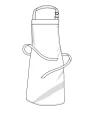 Schorten LINK KITCHENWEAR Barbecue Apron adjustable voor bedrukking &amp; borduring