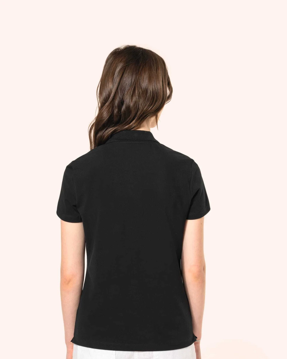 KARIBAN Supima® Damen-Polohemd mit kurzen Ärmeln Poloshirts personalisierbar