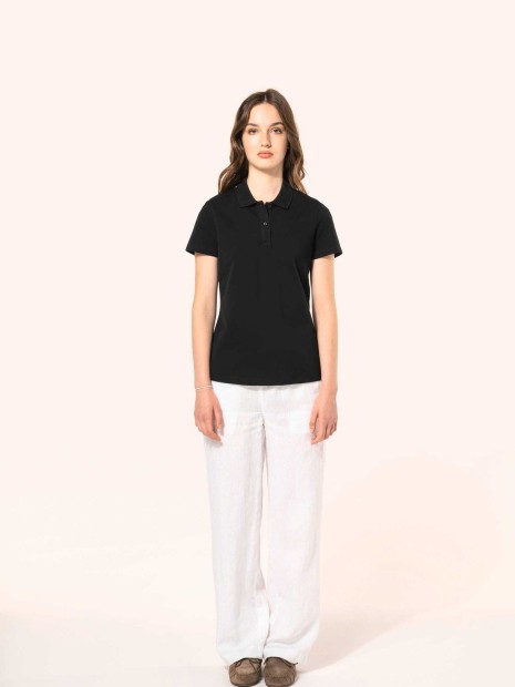 Polos à personnaliser KARIBAN Polo Supima® manches courtes femme 