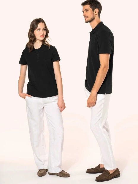 Polos à personnaliser KARIBAN Polo Supima® manches courtes femme 