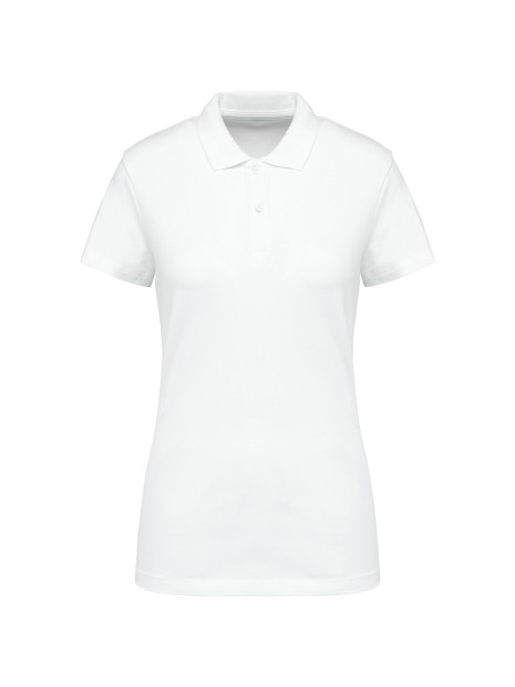 KARIBAN Polo Supima® manches courtes femme /api/colors/7a92cd2d-10d2-40b4-928b-296bb7487506 personnalisable