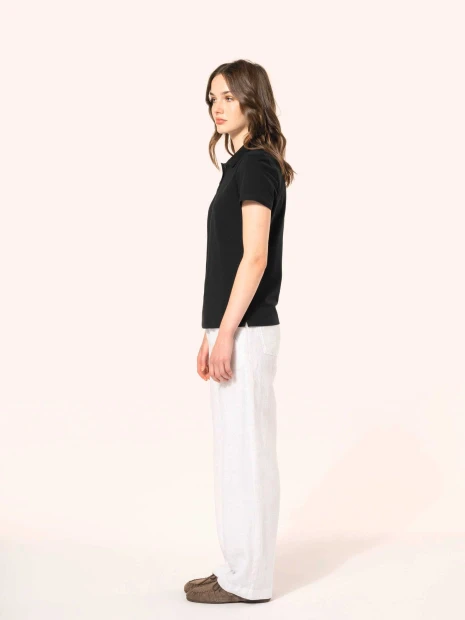 Polos à personnaliser KARIBAN Polo Supima® manches courtes femme 