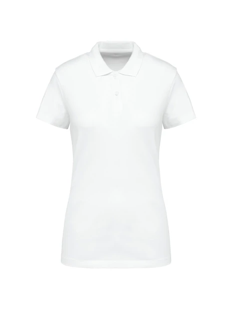KARIBAN Polo Supima® manches courtes femme /api/colors/7a92cd2d-10d2-40b4-928b-296bb7487506 personnalisable