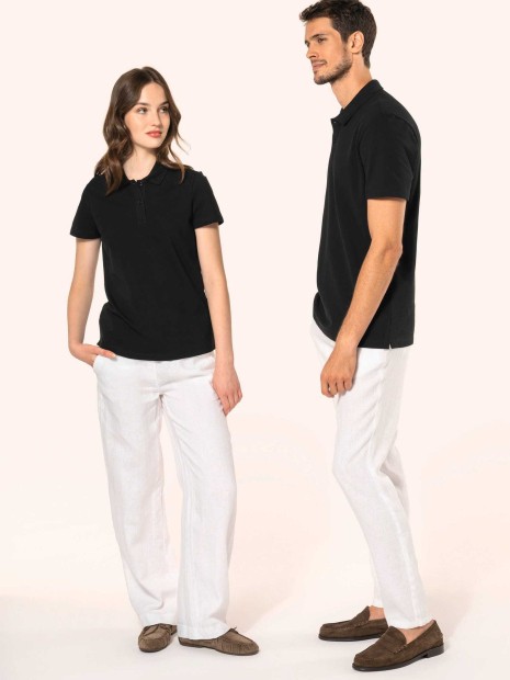 Polos à personnaliser KARIBAN Polo Supima® manches courtes femme 