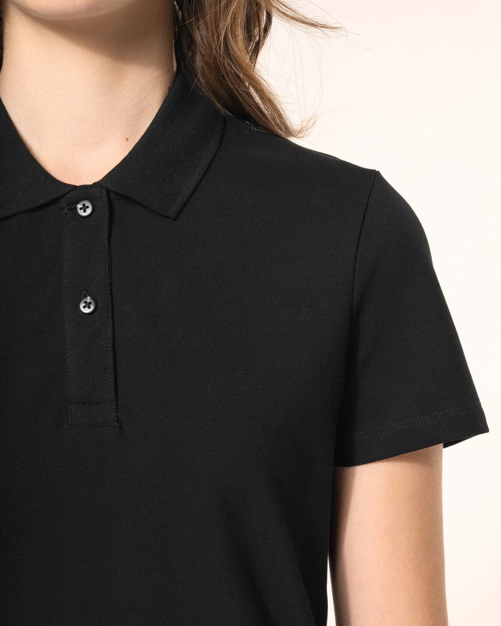 KARIBAN Supima® Damen-Polohemd mit kurzen Ärmeln Poloshirts personalisierbar