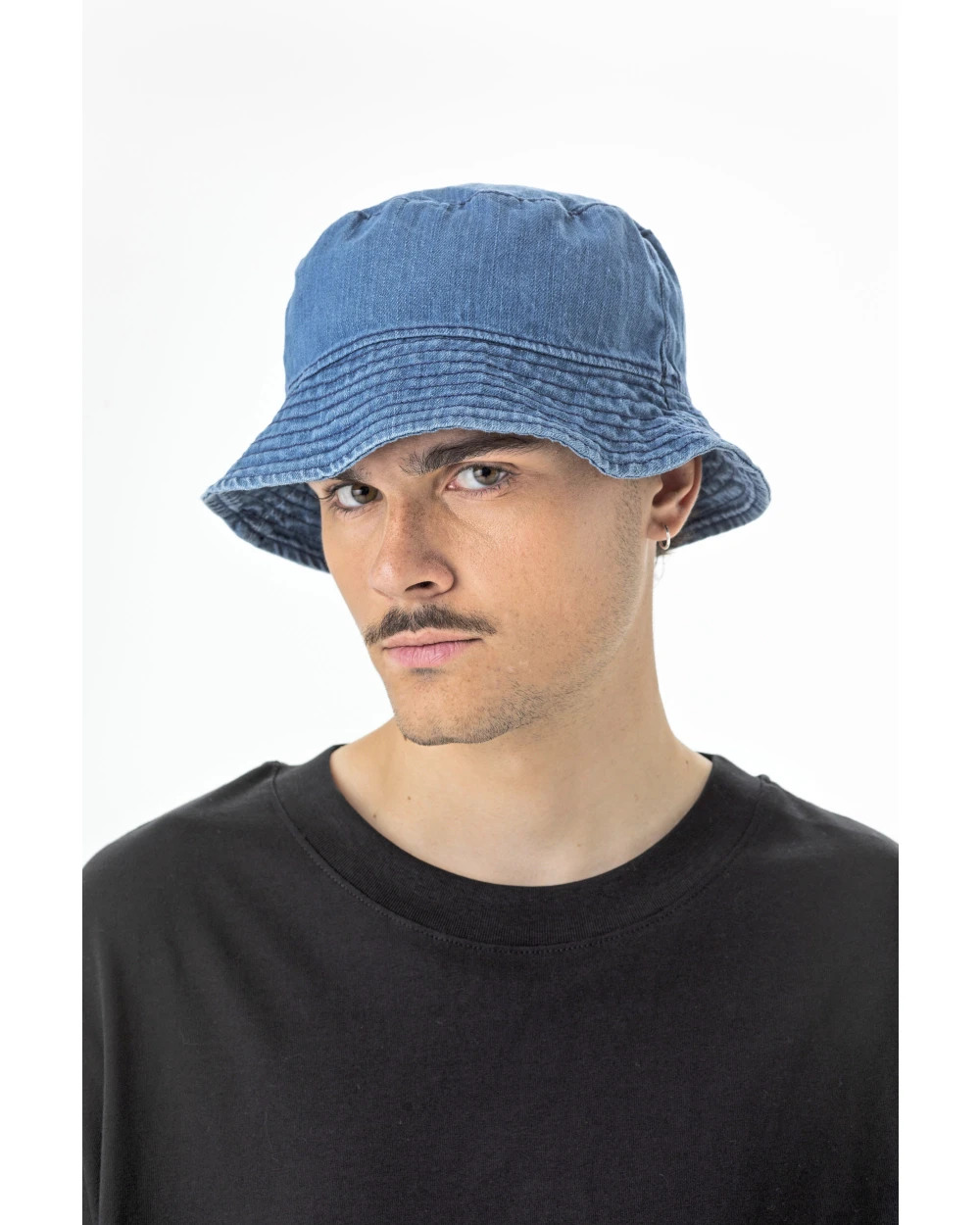T-shirts MANTIS ADULTS DENIM BUCKET HAT voor bedrukking &amp; borduring