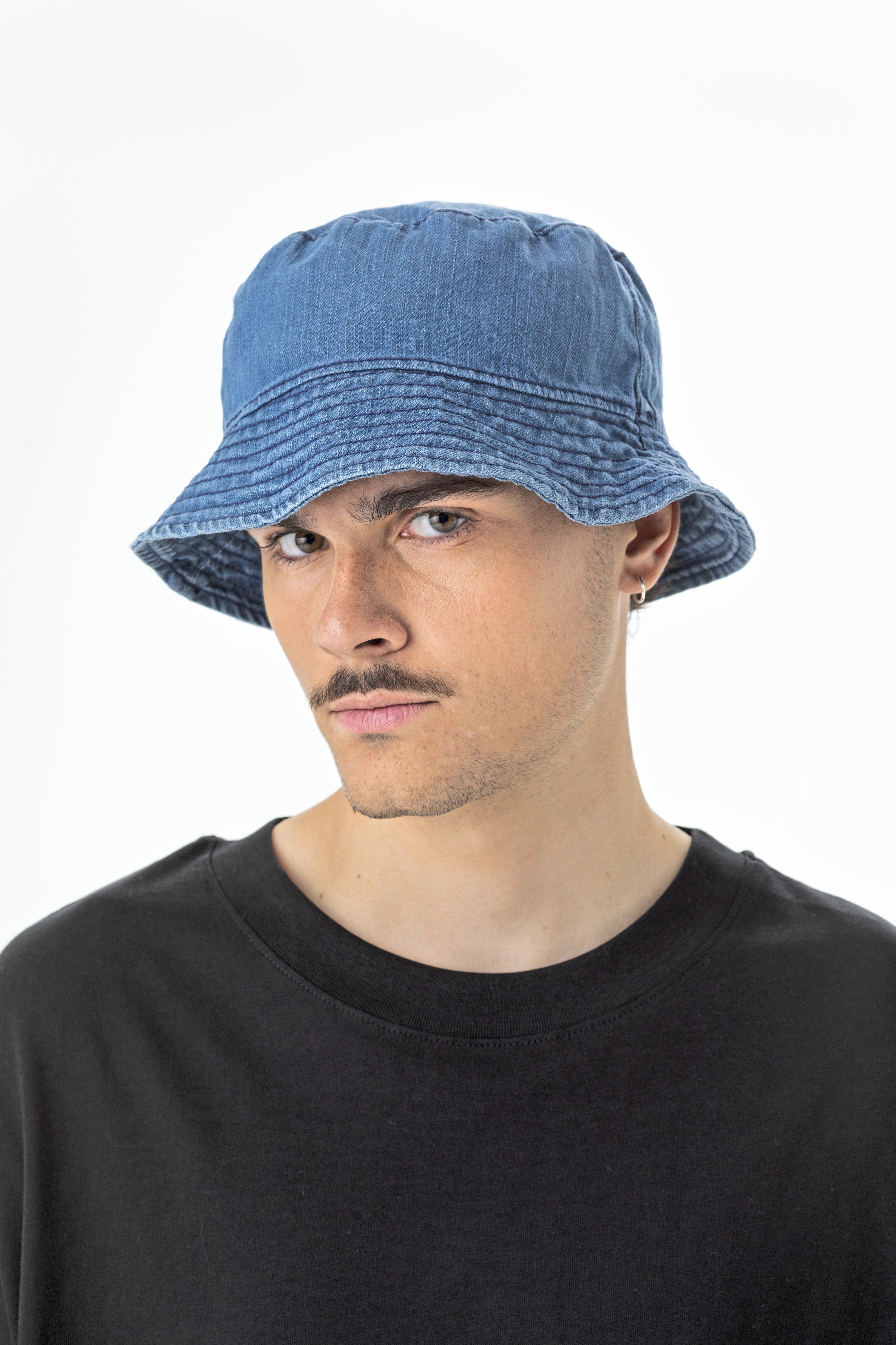 MANTIS ADULTS DENIM BUCKET HAT T-Shirts personalisierbar