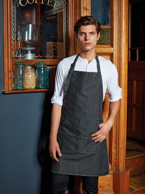 Tabliers à personnaliser PREMIER Tablier à bavette "Denim" 