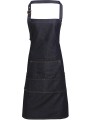 PREMIER Tablier à bavette "Denim" /api/colors/dea55d64-90e1-4783-9b52-9741bc952c08 personnalisable