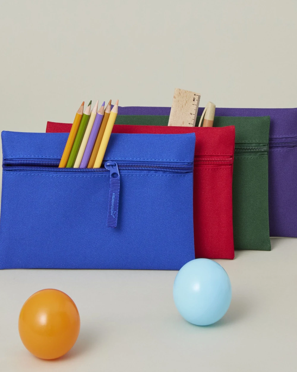 Tassen & Zakken QUADRA PENCIL CASE voor bedrukking &amp; borduring