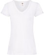 T-shirts FOL Lady-fit Valueweight V-neck T (61-398-0) voor bedrukking &amp; borduring