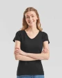 T-Shirts personnalisable FOL T-shirt femme col v Valueweight (61-398-0)