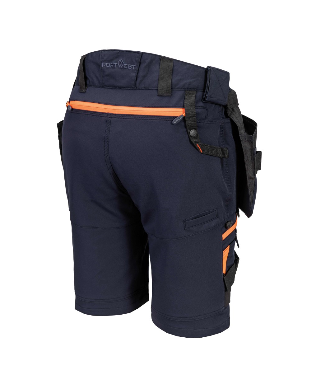 Bermuda's & Shorts PORTWEST DX4 Detachable holster pocket shorts  (DX444) voor bedrukking &amp; borduring