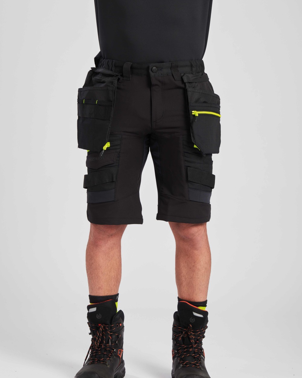 PORTWEST DX4 Detachable holster pocket shorts  (DX444) Bermudas & Shorts personalisierbar