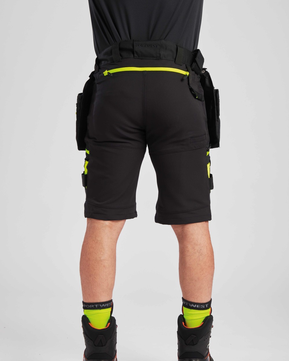 Bermuda's & Shorts PORTWEST DX4 Detachable holster pocket shorts  (DX444) voor bedrukking &amp; borduring