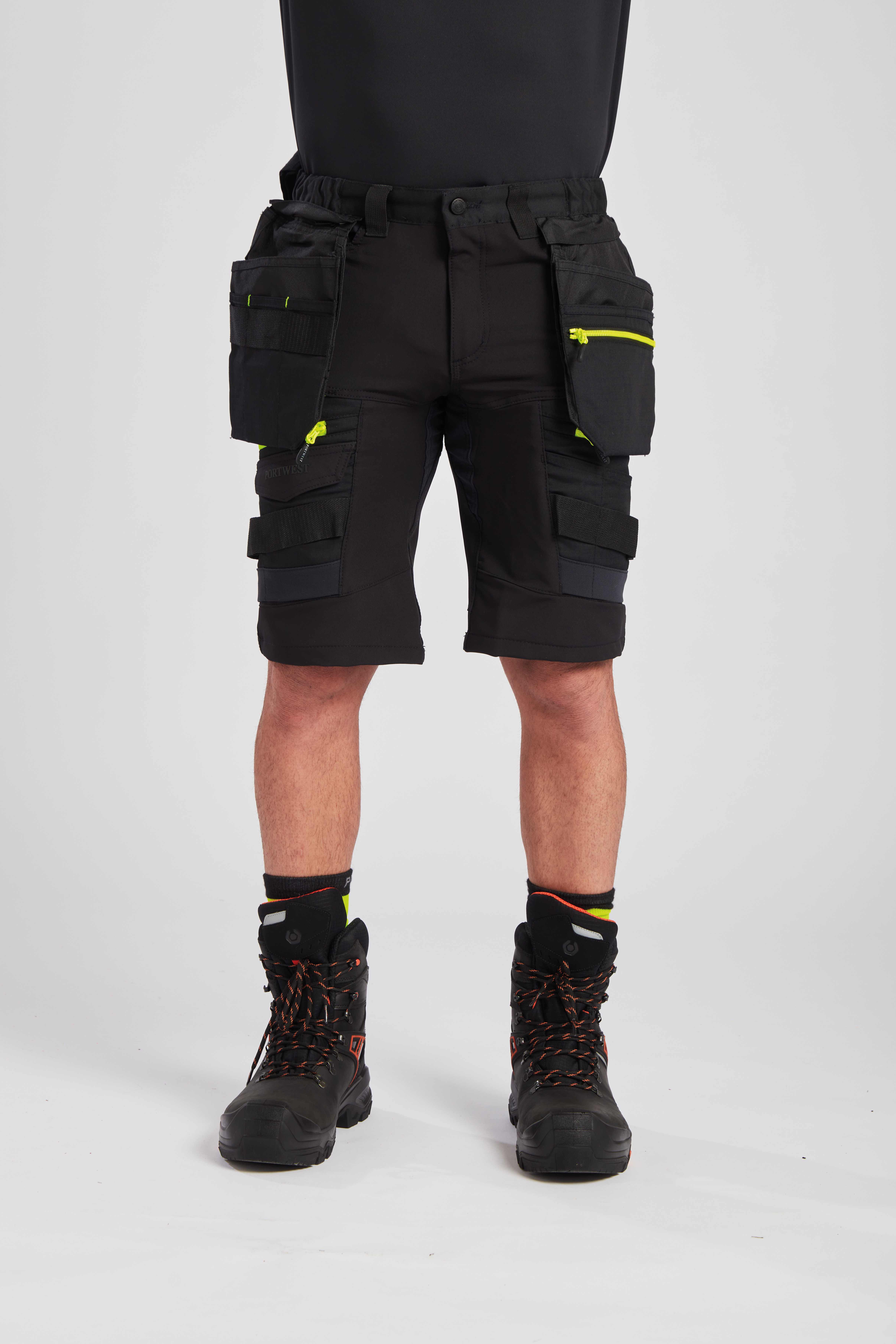 Bermudas & Shorts personnalisable PORTWEST Short DX4 à poches holster amovibles (DX444)