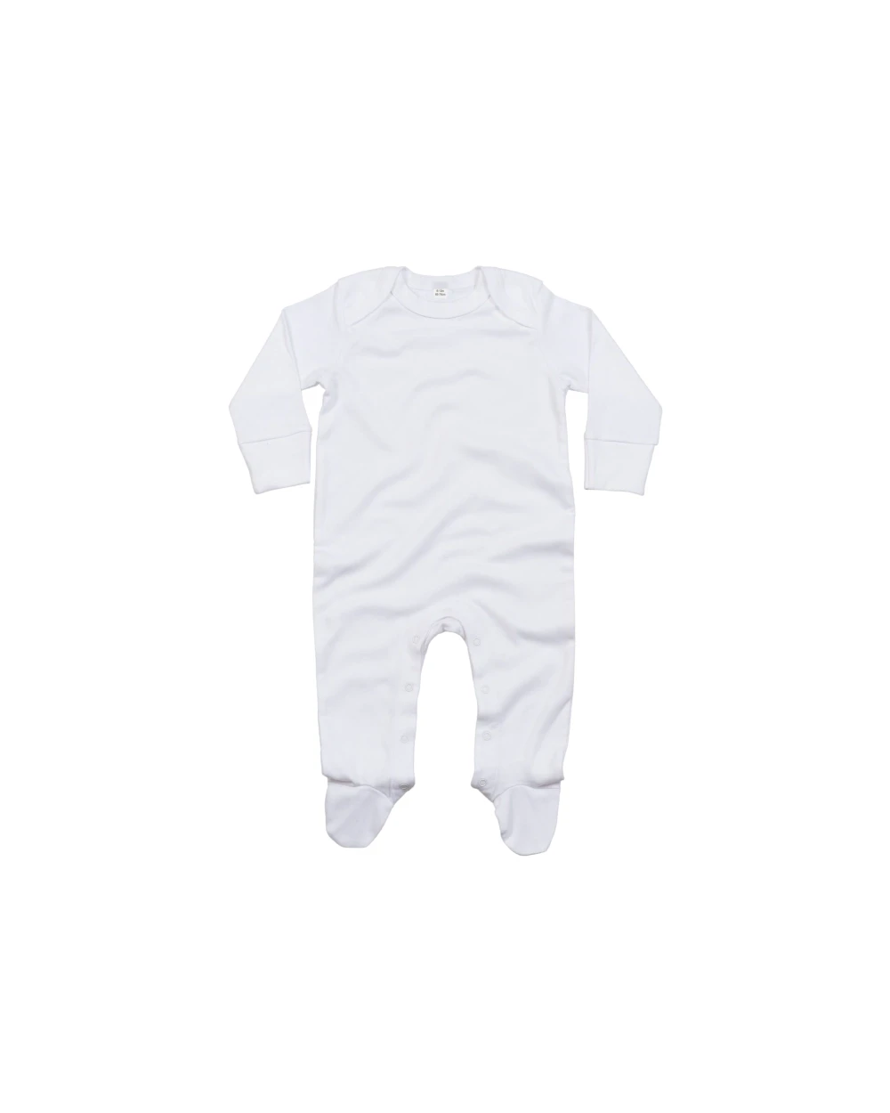 Baby artikelen BABYBUGZ BABY ENVELOPE SLEEPSUIT WITH SCRATCH MITTS voor bedrukking &amp; borduring